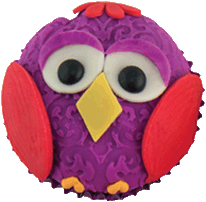 cupcake Hibou